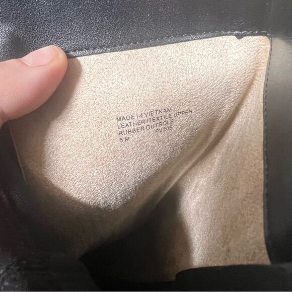 Michael Kors Bromley NWOT Flat Riding Boots Black Knee High Size 5 - Picture 5 of 9